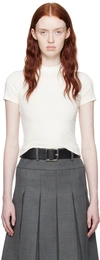 Fax Copy Express White Tight-fitting T-shirt In White