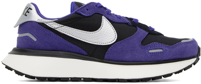 NIKE PURPLE & BLACK PHOENIX WAFFLE SNEAKERS