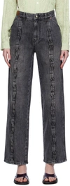 ANDERSSON BELL BLACK WAVE JEANS
