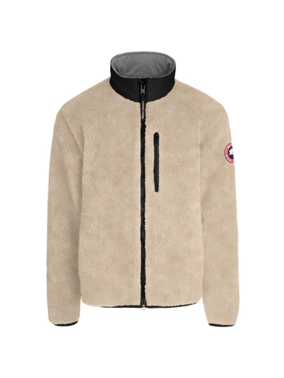 Canada Goose Men's Kelowna Fleece Jacket In Light Tan