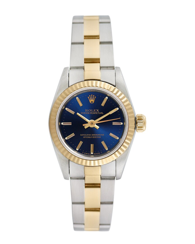 Rolex Women's Oyster Perpetual Watch, Circa 1990s ()