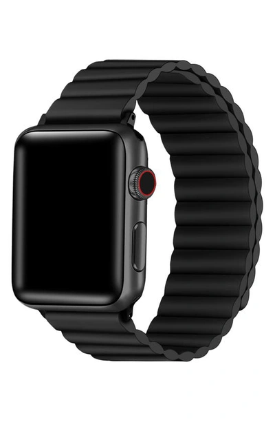 The Posh Tech Magnetic Silicone Apple Watch® Watchband In Black