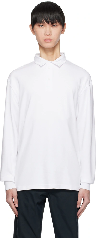Outdoor Voices Rugby Longsleeve In White