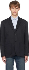 RAG & BONE NAVY SHIFT BLAZER