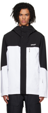 Oakley Tnp Tbt Shell Jacket In 104 White/black