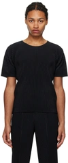 Issey Miyake T-shirt Basics In 15-black