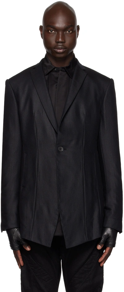 Julius Black Button Blazer