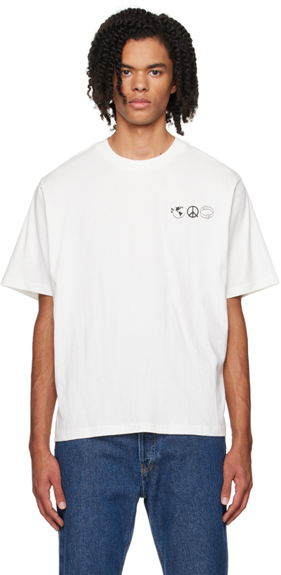 Museum Of Peace And Quiet White Slow Living T-shirt