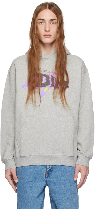 Dime Gray Encino Hoodie In Heather Gray