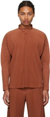 ISSEY MIYAKE ORANGE MONTHLY COLOR OCTOBER SHIRT