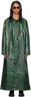 Lu'u Dan Khaki Tarp Coat In Khaki