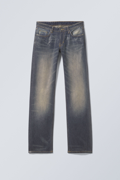 Weekday Arrow Low Coated Jeans