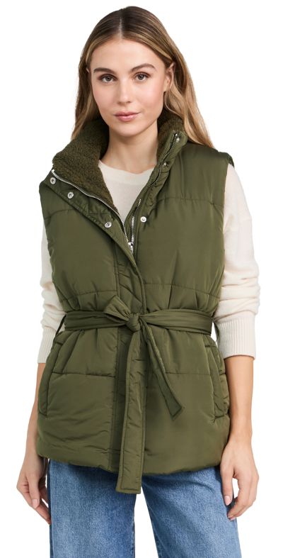 Blanknyc Chill Out Vest In Green