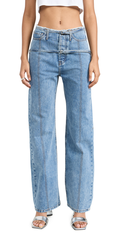 Jacquemus Le De Nimes Caraco Jean In Blue