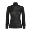 Ann Demeulemeester Marlena Rib High Neck Sweater In Black