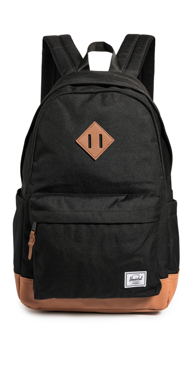 Herschel Supply Co Heritage Backpack In Black/tan