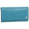 GUCCI GUCCI INTERLOCKING G BLUE LEATHER WALLET  (PRE-OWNED)