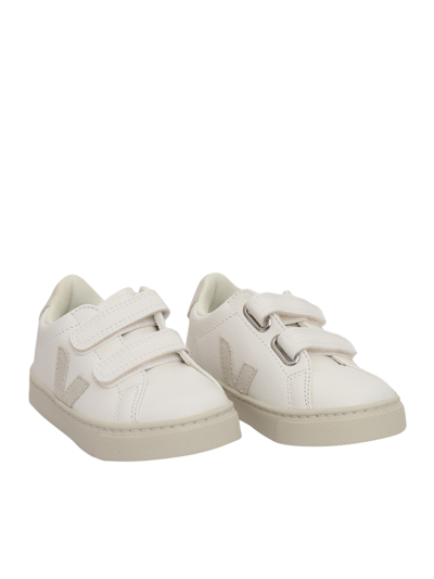 Veja Small Esplar Chromefree Sneakers In White