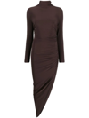 NORMA KAMALI ASYMMETRICAL EVENING DRESS