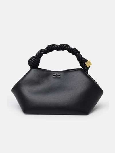 Ganni 'bou' Bag In Black Recycled Leather