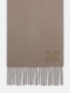 MAX MARA 'WSDALIA' BEIGE CASHMERE SCARF