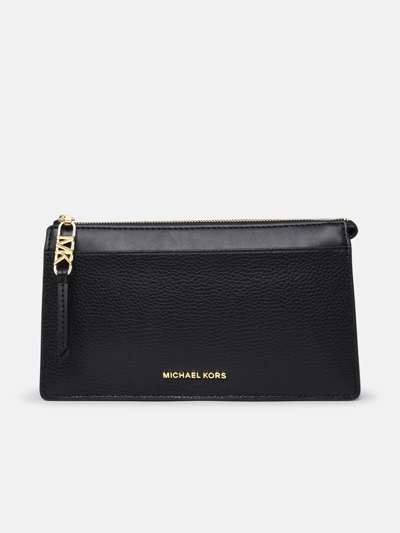 Michael Michael Kors Black Leather 'empire' Bag