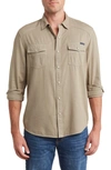 Lucky Brand Western Button-up Shirt In Vetiver