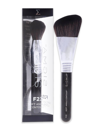 Sigma Beauty Women's F23 Soft Angled Contour Brush In White