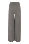 Vanisé Twist - Cashmere Wide-leg Trousers In Grey