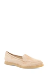 Amalfi By Rangoni Rombo Loafer In Corda Cashmere Beige Soles