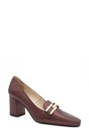 Amalfi By Rangoni Fenicottero Block Heel Pump In Phoenix Etoile