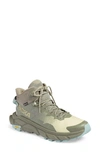 Hoka Trail Code Gtx Hiking Shoe In Olive Haze / Celery Root