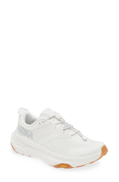 Hoka Transport Running Shoe In White/white