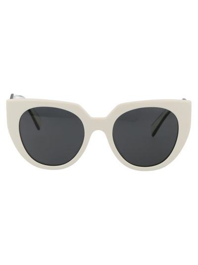 Prada Eyewear Cat In White