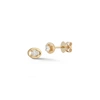 DANA REBECCA DESIGNS MIKAELA ESTELLE OVAL DIAMOND STUDS