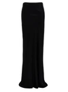 Ann Demeulemeester Black Goele Five Pockets Comfort Maxi Skirt