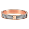 CHARRIOL CHARRIOL FOREVER ROSE GOLD PVD STEEL CABLE BANGLE