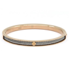 CHARRIOL CHARRIOL FOREVER THIN ROSE GOLD PVD STEEL CABLE BANGLE