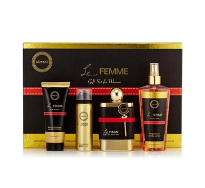 Armaf Ladies Le Femme Gift Set Fragrances 6085010091051 In White
