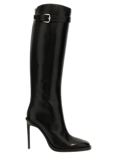 Ann Demeulemeester Uta High Heel Boots In Black