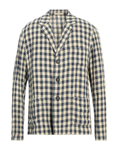 Massimo Alba Man Suit Jacket Beige Size 44 Linen