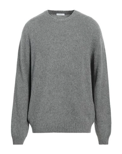 Boglioli Man Sweater Grey Size S Wool, Cashmere In Grey