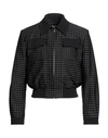 Dolce & Gabbana Man Jacket Black Size 44 Cotton, Polyester, Viscose, Acrylic, Silk In Black