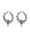 DSQUARED2 DSQUARED2 WOMAN EARRINGS SILVER SIZE - METAL