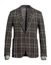 Zegna Man Suit Jacket Deep Purple Size 44 Cotton In Purple