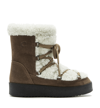 LA CANADIENNE ELOISE SHEARLING LINED SUEDE BOOT