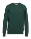 Etro Man Sweater Dark Green Size Xl Wool