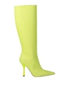Liu •jo Leonie Hanne X  Woman Boot Yellow Size 8 Textile Fibers In Yellow