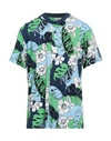 Moschino Floral Pattern Shirt In Blue