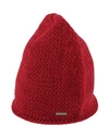 Dsquared2 Man Hat Red Size S Acrylic, Alpaca Wool, Wool
